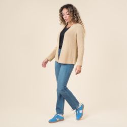 Cardigan en coton bio, OLIVIE