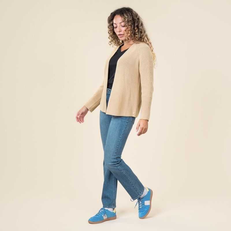 Cardigan en coton bio, OLIVIE