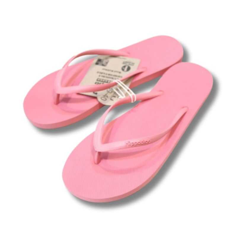 Tongs "LA CIOTAT" - Semelle & strap rose