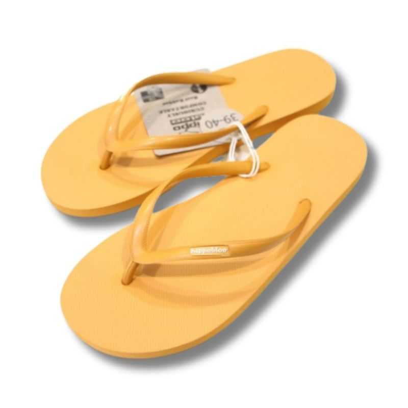 Tongs "CANNES" - Semelle & strap orange hollandais