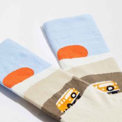 Chaussettes "ROADTRIP" - Coton bio