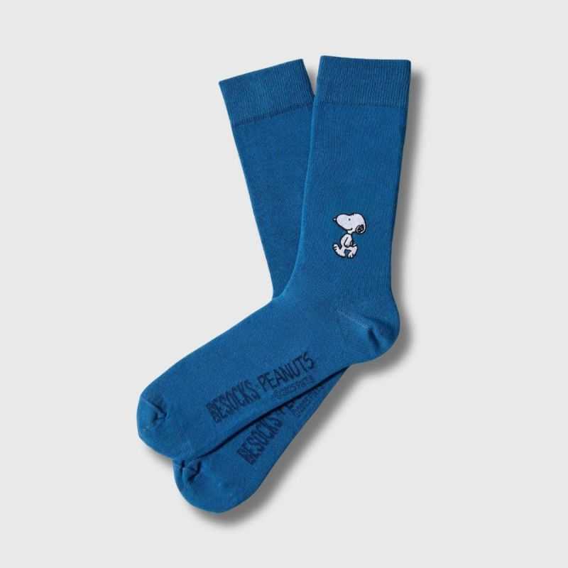 Chaussettes "SNOOPY" motif brodé- Coton bio