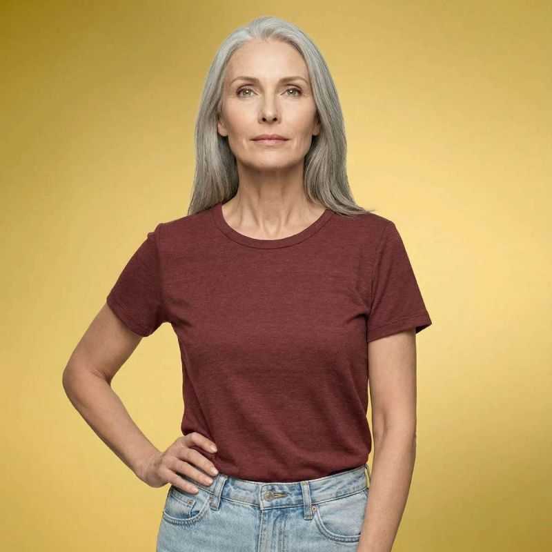 T-shirt "ALINA" 100% lin, col rond T-shirt "ALINA" 100% lin, col rond