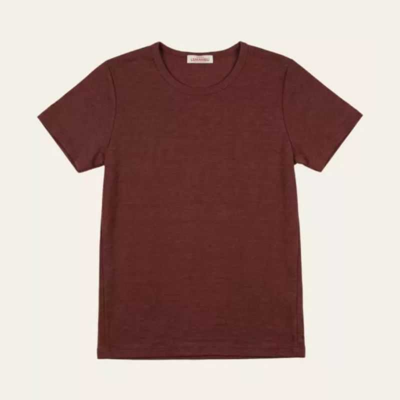 T-shirt "ALINA" 100% lin, col rond