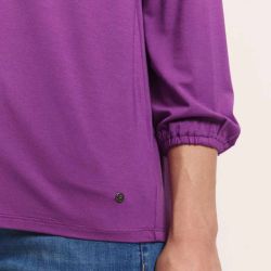 Blouse boutonnée "KAATY" en jersey - EcoVero™ Blouse boutonnée "KAATY" en jersey - EcoVero™