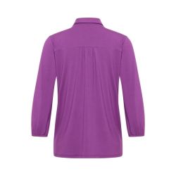 Blouse boutonnée "KAATY" en jersey - EcoVero™ Blouse boutonnée "KAATY" en jersey - EcoVero™