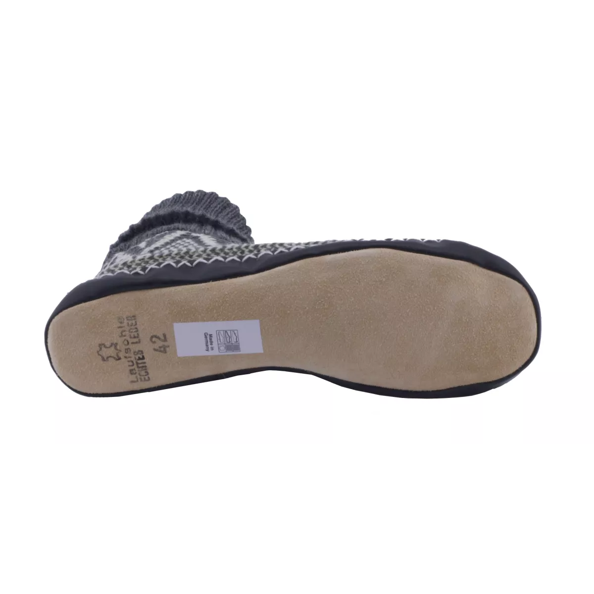 Chaussons Norvégiens bleu jean
