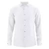 Chemise unie 100% chanvre blanc