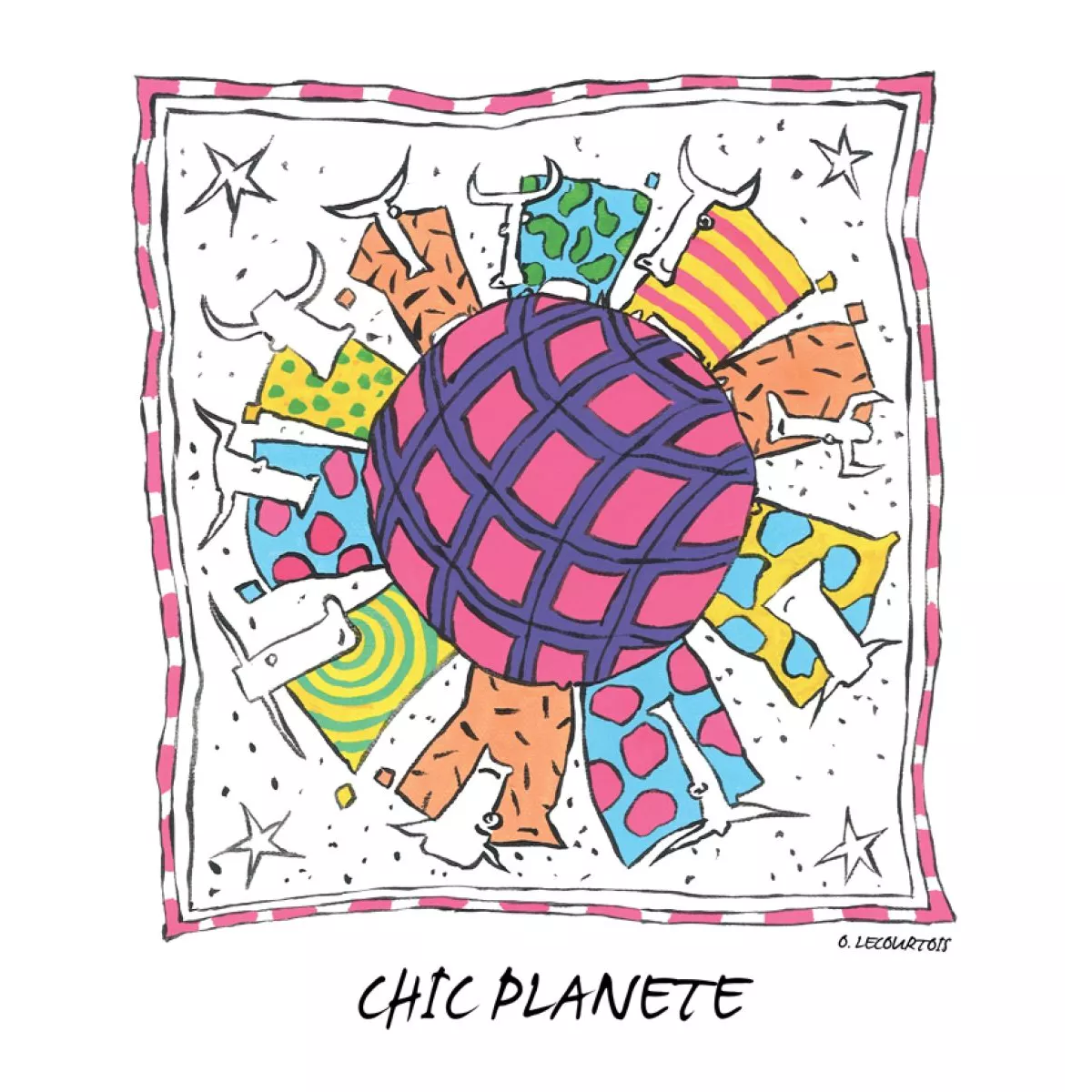 Tee-shirt bio blanc Chic Planete