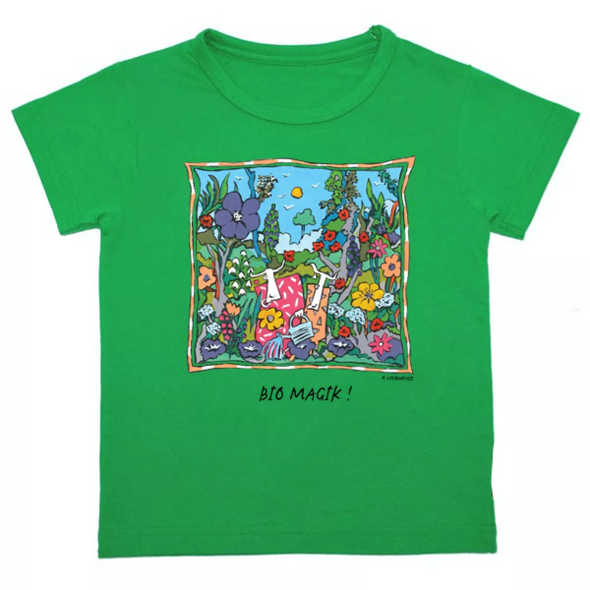 Tee-shirt bio vert Bio Magik