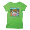 Tee-shirt femme vert Ca va Bio