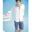 Chemise col mao chanvre homme