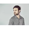 Chemise manches longues jersey coton organic à 70% et 30% de chanvre