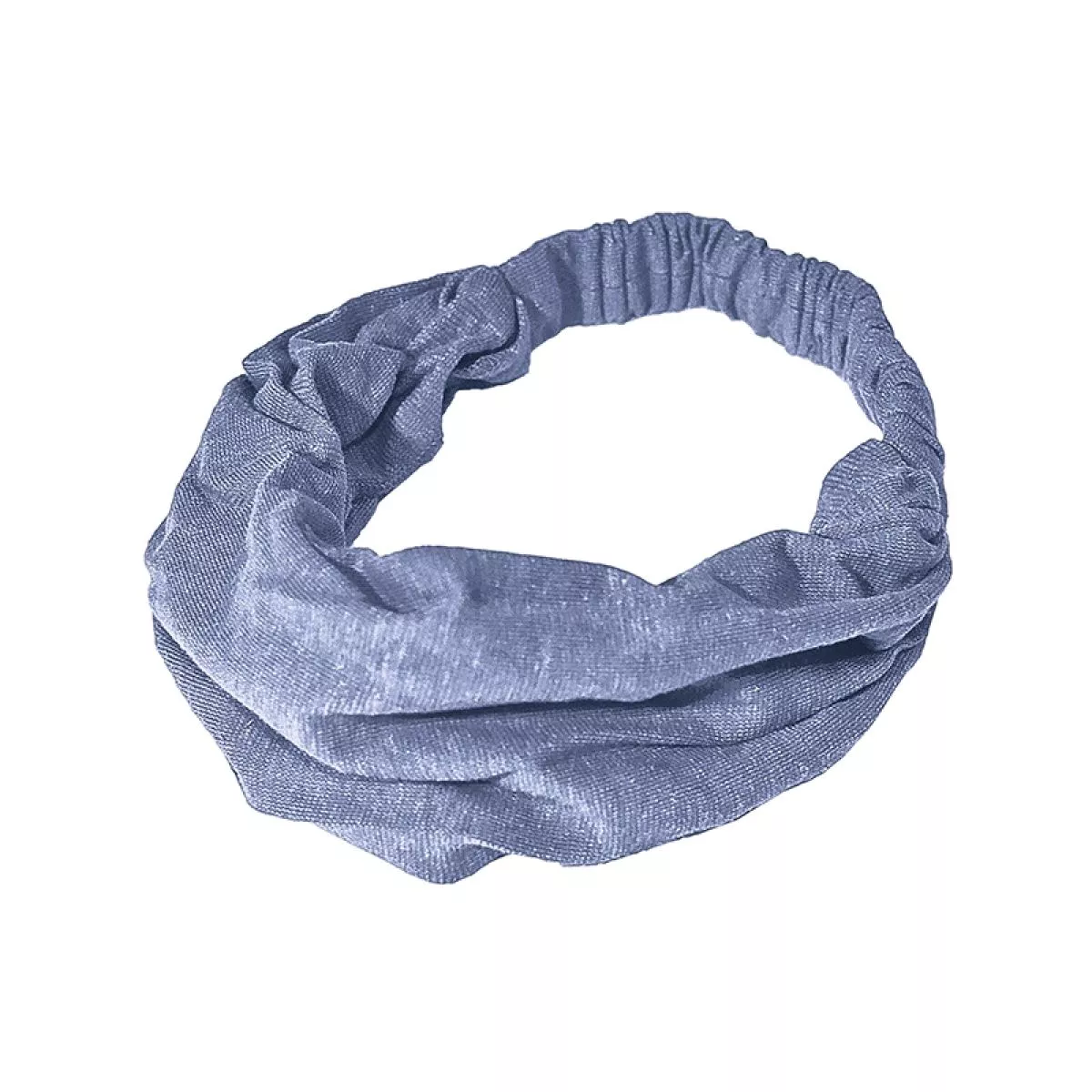 Bandeau cheveux bluebe bleu gris