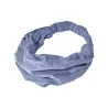 Bandeau cheveux bluebe bleu gris