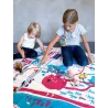 Tapis de jeux coton bio thème Ville