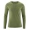 T-shirt Manches longues 45 %chanvre et 55% coton bio Daniel vert clair leaf