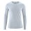 T-shirt Manches longues 45 %chanvre et 55% coton bio Daniel gris clair platine