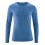 T-shirt Manches longues 45 %chanvre et 55% coton bio Daniel bleu mer