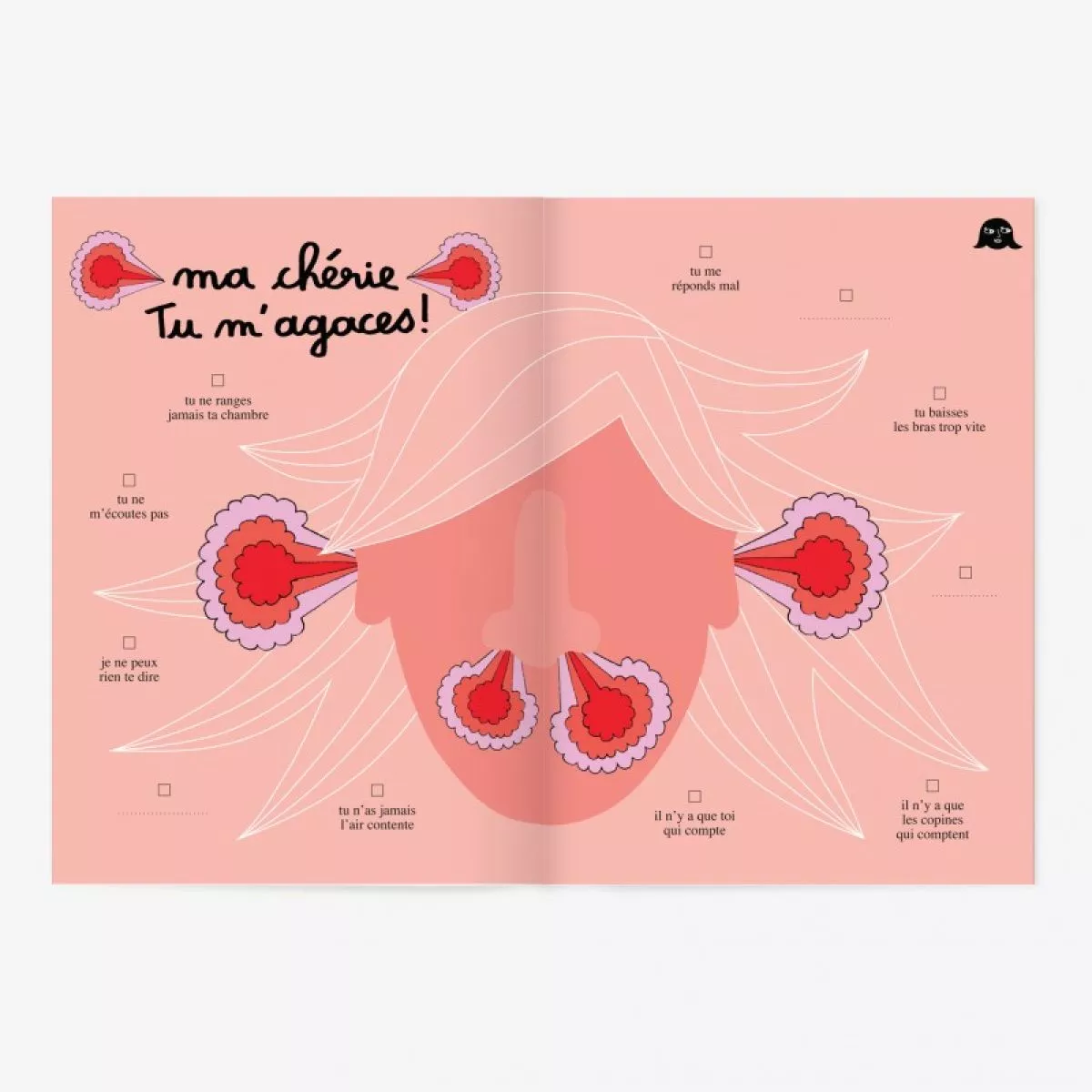 Cahier d'exercices mère fille: Telle mere telle fille