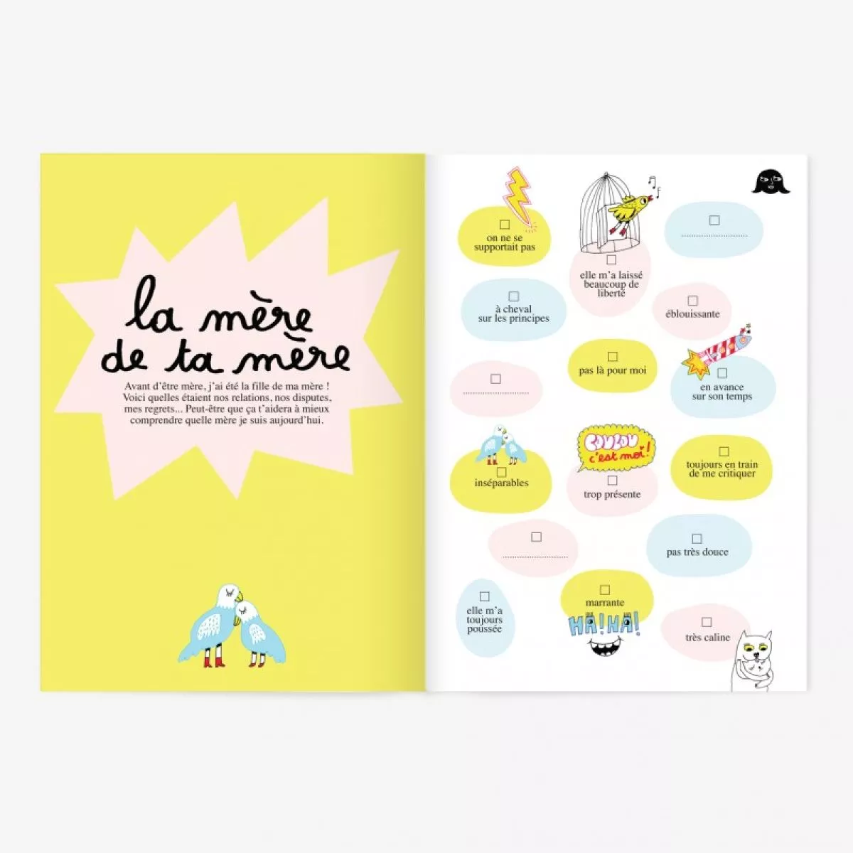 Cahier d'exercices mère fille: Telle mere telle fille