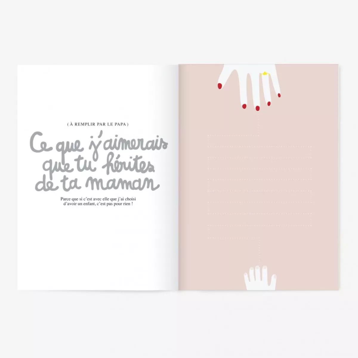 Cahier de grossesse: 9 mois à t'attendre