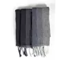 Cheche foulard noir et nuances de gris