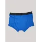 Boxer bleu riviera bambou et coton bio