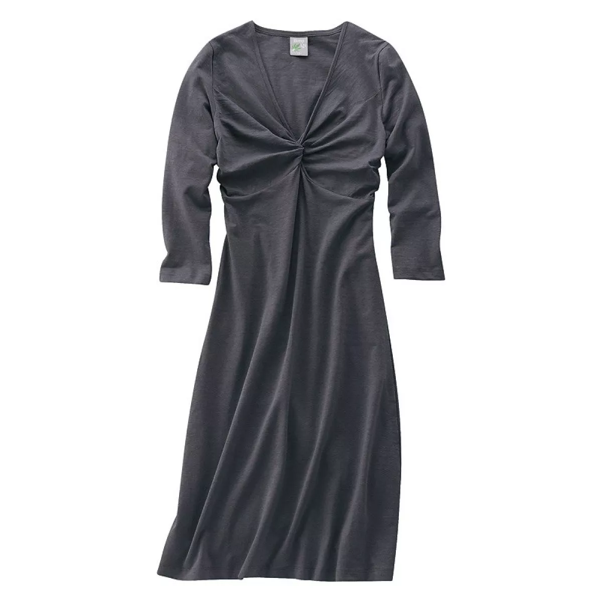 Robe toutes saisons noir, chanvre et coton bio Grace Robe toutes saisons noir, chanvre et coton bio Grace