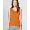 Tee-shirt débardeur femme sans manches coton bio chanvre