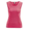 Tee-shirt débardeur sans manches coton bio chanvre tomate