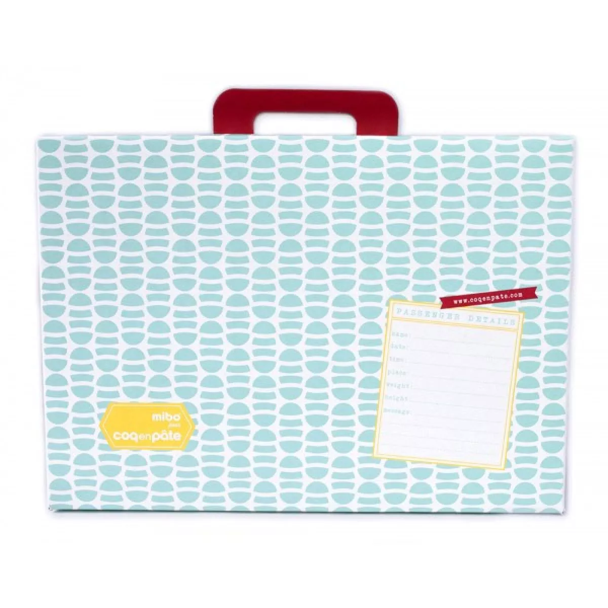 Body manches longues et bavoir coton bio biche rouge corail
