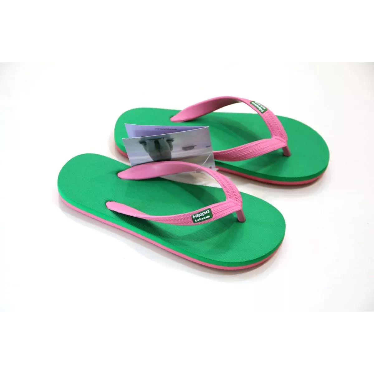 tongs vertes