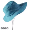 Chapeaux turquoise Swimming pool anti-UV