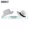 Chapeaux blanc et imprimé Fun fair anti-UV
