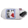 CHAUSSONS STARCHILD CUIR SOUPLE I'm love mum & dad