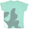 T-shirt coton bio vert Phoque