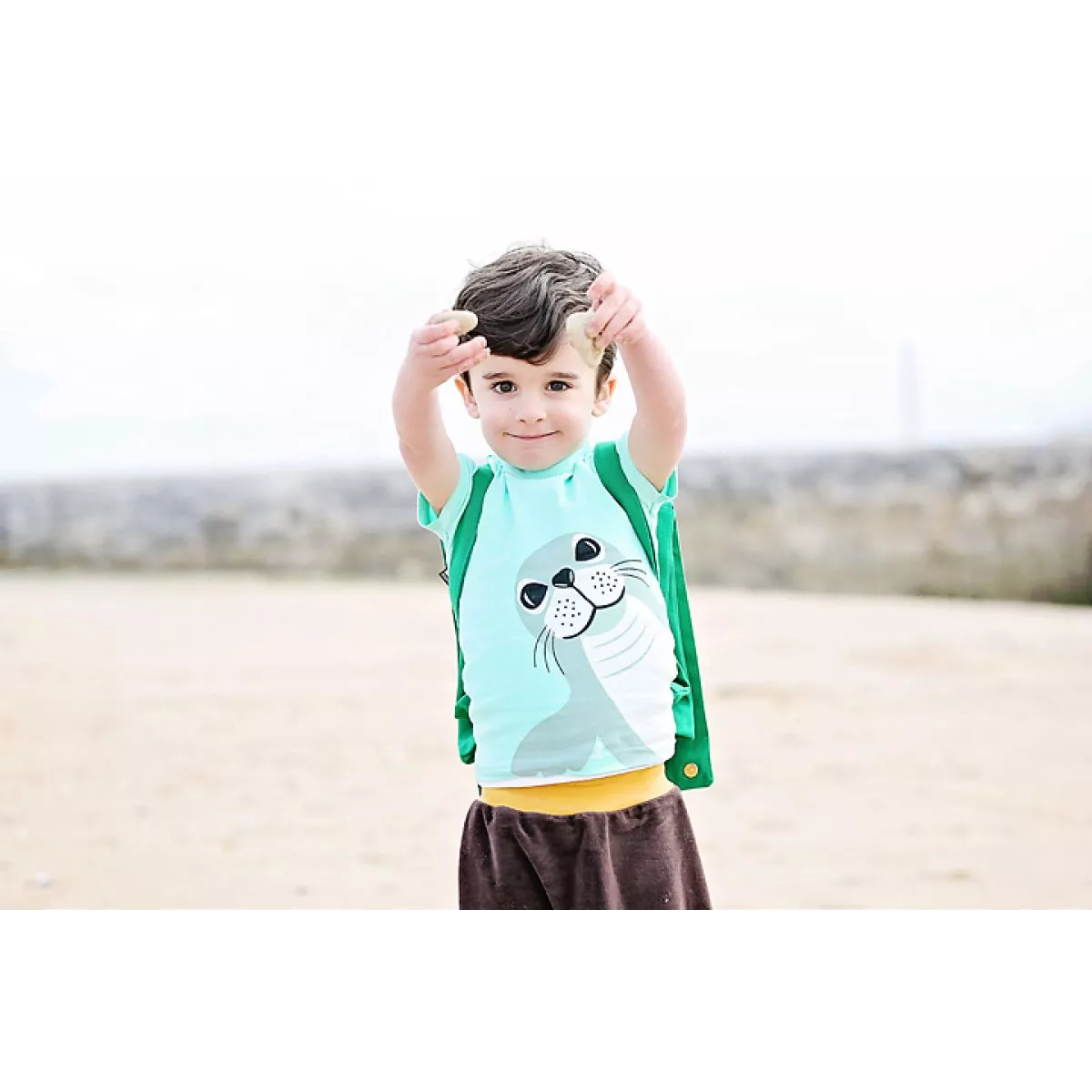 T-shirt coton bio Phoque