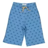 Short garçon coton bio bleu sous-marins