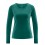 Textile écologique tee-shirt vert manches longues
