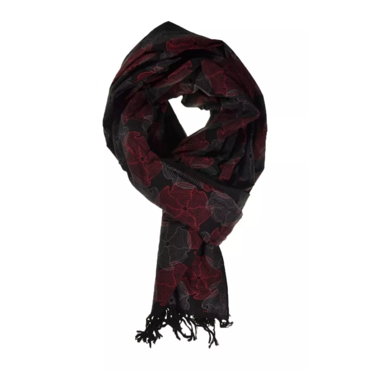 Écharpe foulard paréo issu du commerce équitable nénuphar Écharpe foulard paréo issu du commerce équitable nénuphar