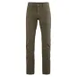 Pantalon bio tabac cintré 
