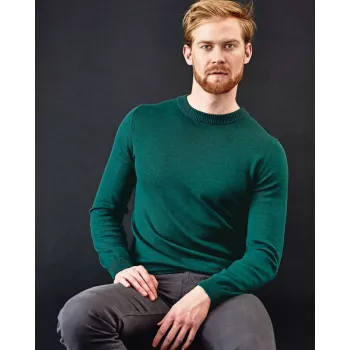 Pull col rond chanvre et coton bio