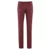 Pantalon slim toile coton bio et chanvre Alice marron chesnt