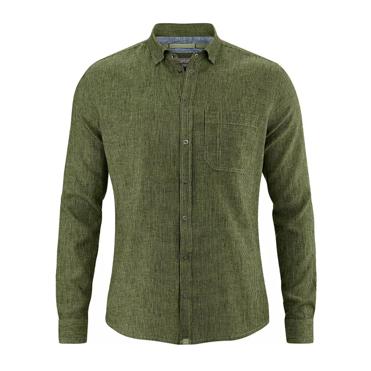 Chemise à rayures bio coton organic chanvre Patachon