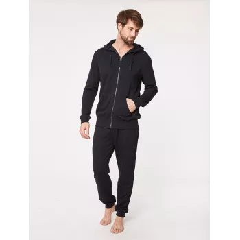 Sweat pour le sport coton bio bambou ink, noir