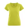 T-shirt breezy en coton bio et chanvre femme vert pomme