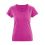 T-shirt breezy en coton bio et chanvre femme candy rose
