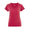 T-shirt breezy en coton bio et chanvre femme tomate