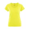 T-shirt breezy en coton bio et chanvre femme citrus jaune